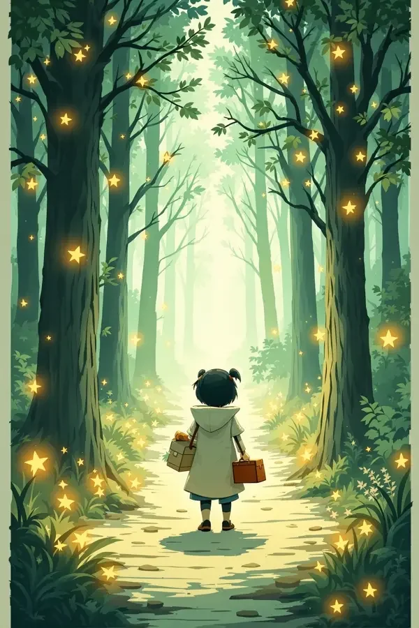 森林里的精灵邮差 - 秋霞午夜 森林里的精灵邮差 封面海报
