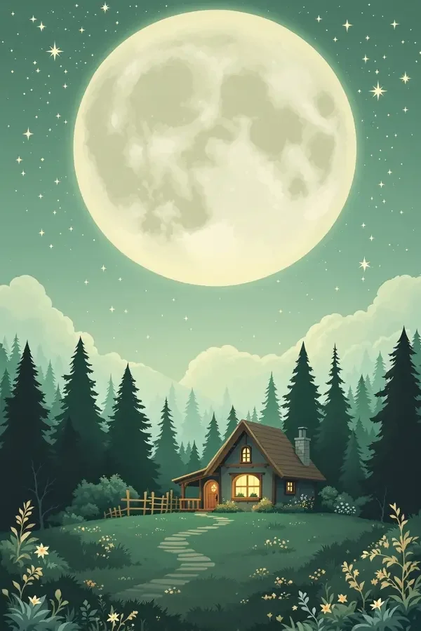 木屋与星光 - 秋霞午夜 木屋与星光 封面海报